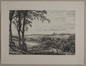 Ettermiddagslandskap, Sjælland av Vilhelm Kyhn