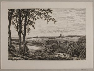 Ettermiddagslandskap, Sjælland av Vilhelm Kyhn