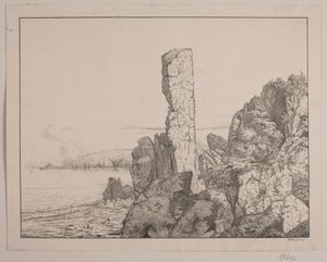 Steinete kyst på Bornholm av Vilhelm Kyhn