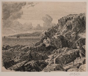 Kystparti fra Bornholm av Vilhelm Kyhn
