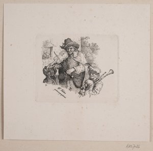 Omreisende musikere av Vilhelm Kyhn