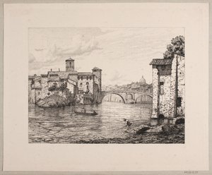 La se Ponte Rotto i Rom av Vilhelm Kyhn