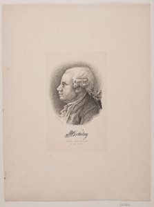 Portrett av skuespiller Marcus Ulsøe Hortulan av Vilhelm Kyhn