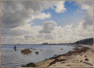 Sjællands nordkyst med utsikt over Kronborg