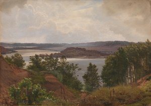 Innsjøene ved Laven ved Silkeborg av Vilhelm Kyhn