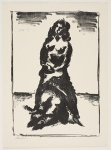 Ark fra "Klingens Kunstnermappe nr. 2" av Vilhelm Lundstrøm