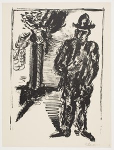 Ark fra "Klingens Kunstnermappe nr. 2" av Vilhelm Lundstrøm