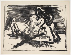 Ark fra "Klingens Kunstnermappe nr. 2" av Vilhelm Lundstrøm