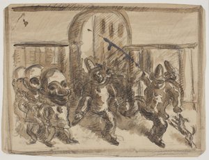 Karneval i Nice av Vilhelm Lundstrøm
