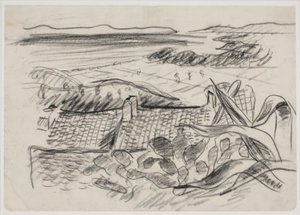 Landskap med agave av Vilhelm Lundstrøm