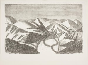 Sørfransk landskap av Vilhelm Lundstrøm