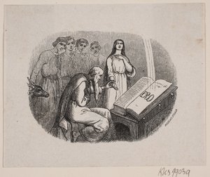 Illustrasjon til H. C. Andersens eventyr og fortellinger av Vilhelm Pedersen