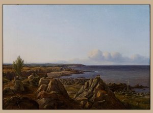 Utsikt over Østerlarsker prestegjeld av Vilhelm Petersen