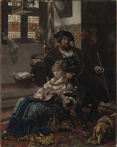 Christian II og Dyveke av Vilhelm Rosenstand