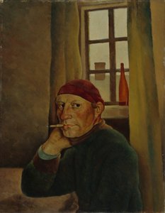 Selvportrett, 1933. av Vilho Lampi