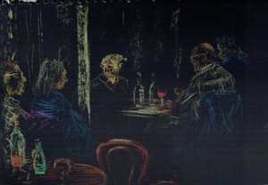 Publikum i London-klubben, 2009 av Vincent Alexander Booth