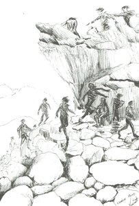 Sjekkpunkt på toppen, 2008 av Vincent Alexander Booth