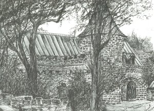 Kirke på vei til Oban, 2007 av Vincent Alexander Booth