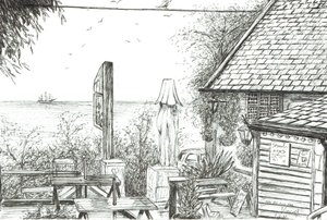 Inn på Isle of Wight, 2009 av Vincent Alexander Booth