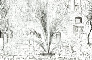 Manchester Fountain, 2005 av Vincent Alexander Booth