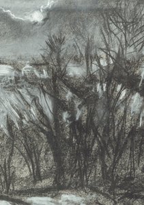 Måneskinn over Osmotherley av Vincent Alexander Booth
