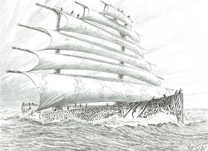 Storm Creators Cape Brett, 2022 av Vincent Alexander Booth