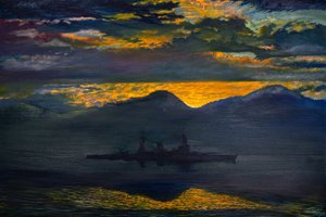 Mysteriet med slagskipet Mutsu, 2023 av Vincent Alexander Booth