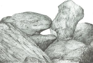 kysser steiner på Kinder Scout, 2007 av Vincent Alexander Booth