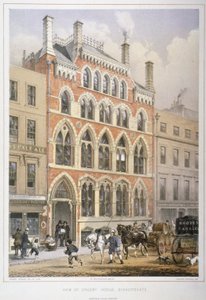 Crosby Hall i Bishopsgate nr. 95, City of London, 1860