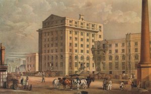 Sukkerraffineri i Leman Street, Stepney, London, 1851