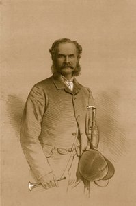 Oberstløytnant A.M. Calvert, 1879. av Vincent Brooks Day and Son