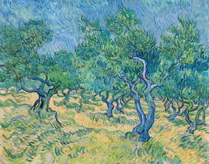 Olivenlund, 1889. av Vincent van Gogh