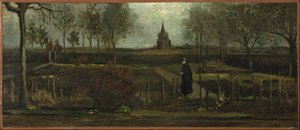 Prestegården i Nuenen våren 1884. av Vincent van Gogh