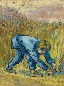 The Reaper after Millet, 1889. av Vincent van Gogh