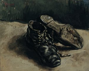 Et par sko, 1886 av Vincent van Gogh