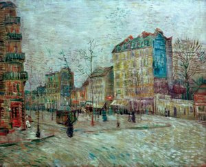 Boulevard de Clichy av Vincent van Gogh