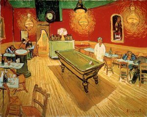 Nattkafeen på Place Lamartine i Arles av Vincent van Gogh