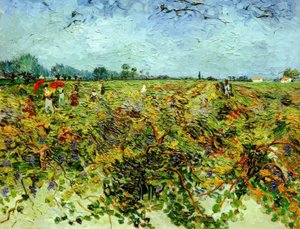 Den grønne vingården av Vincent van Gogh