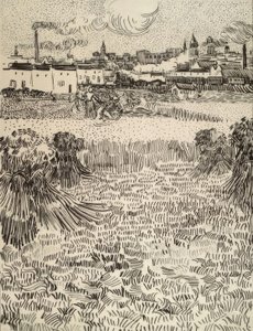 Innhøstingen av Vincent van Gogh
