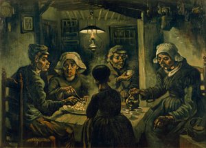 Potetspiserne av Vincent van Gogh