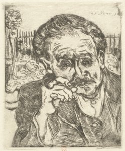 Dr. Gachet (Man with a Pipe) av Vincent van Gogh
