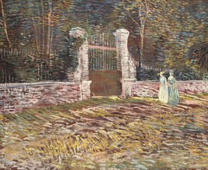 Inngang til Voyer-d"Argenson-parken i Asnières, 1887 av Vincent van Gogh