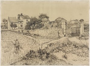 Gård i Provence av Vincent van Gogh