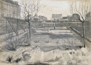 Blomsterbarnehage på Schenkweg i Haag av Vincent van Gogh
