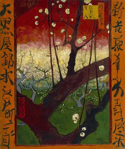 Blomstrende plommetre (etter Hiroshige) av Vincent van Gogh