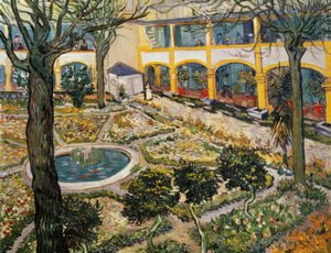 Hagen til sykehuset i Arles av Vincent van Gogh