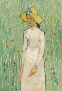 Jente i hvitt av Vincent van Gogh