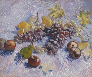 Druer, sitroner, pærer og epler, 1887 av Vincent van Gogh