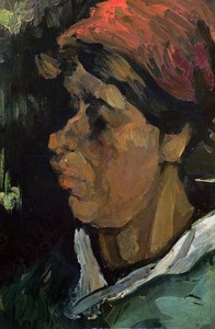 Leder for en nederlandsk bonde, 1884 av Vincent van Gogh