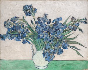 Iriser, 1890. av Vincent van Gogh